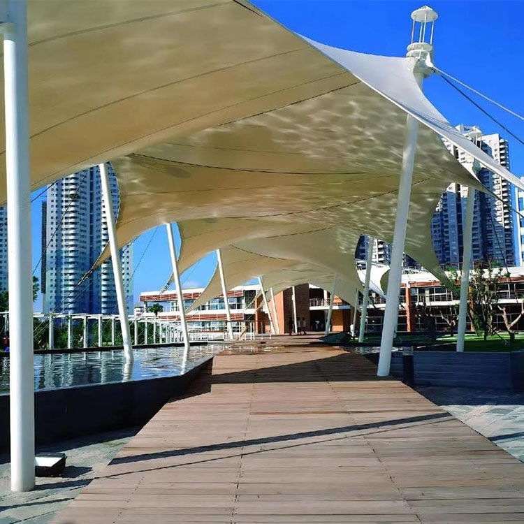 会宁县膜结构景观棚