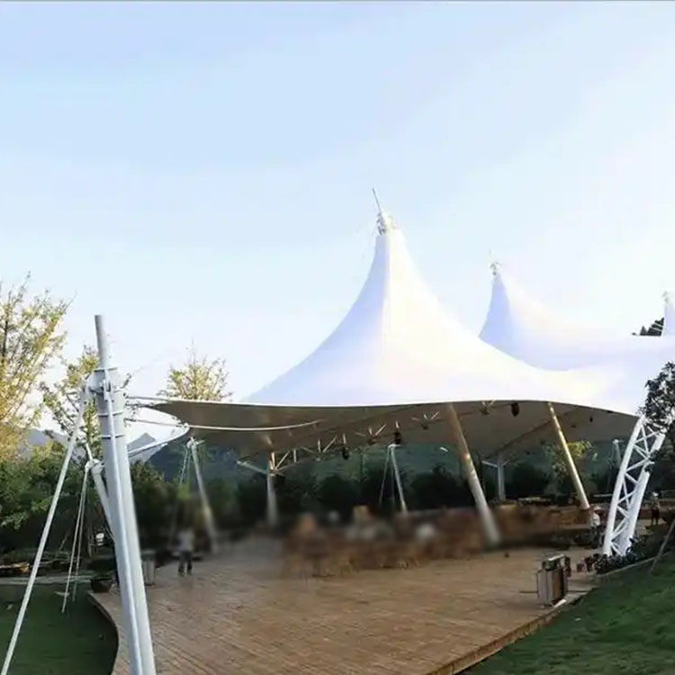 会宁县膜结构景观棚