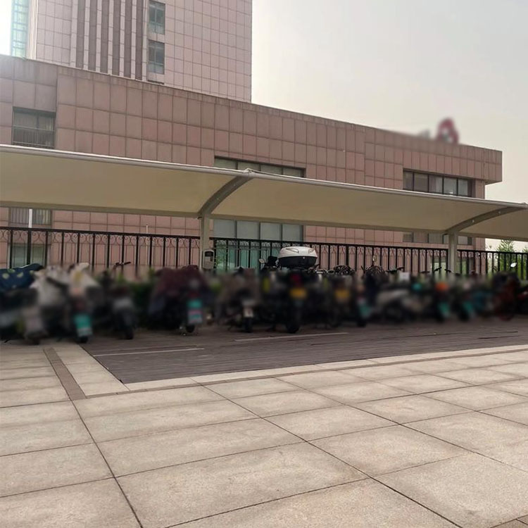 会宁县膜结构电动车棚