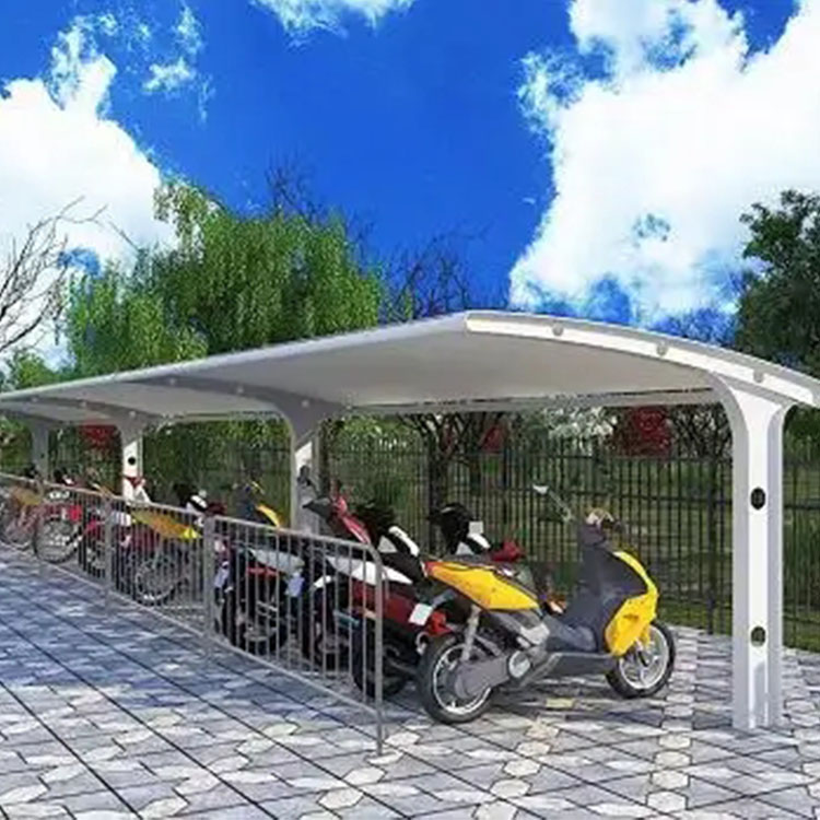 会宁县膜结构电动车棚